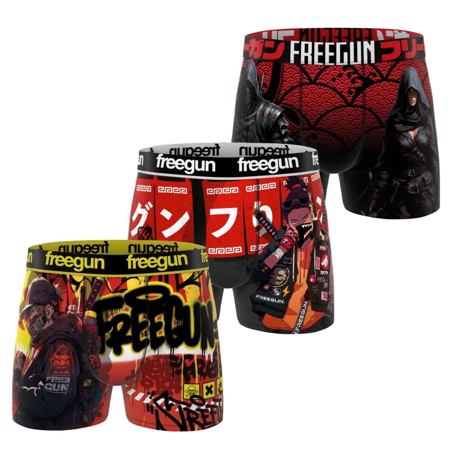 Lot de 3 Boxers Garçon Microfibre "Gaming"