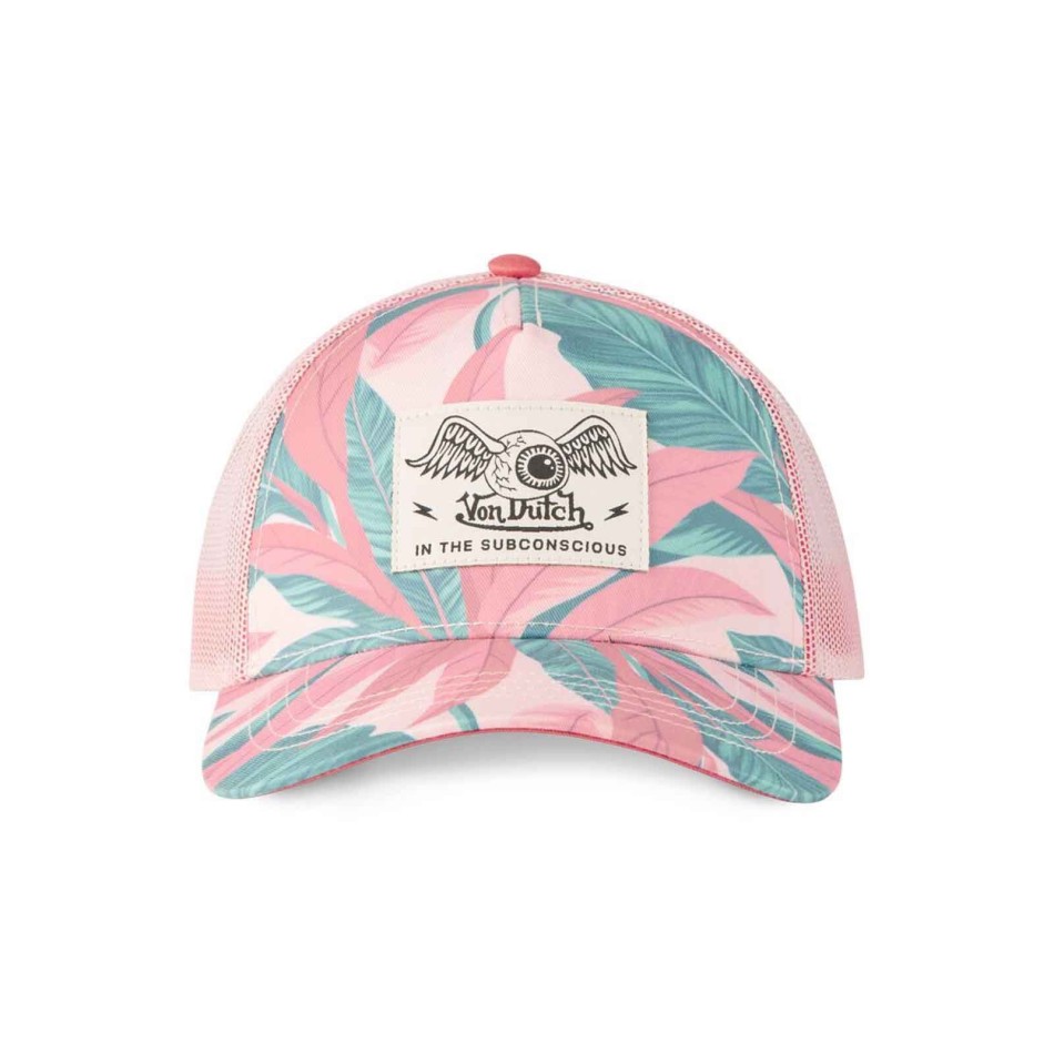 Roze pet Von Dutch Vrouwen Trucker Tropic "In het onderbewuste