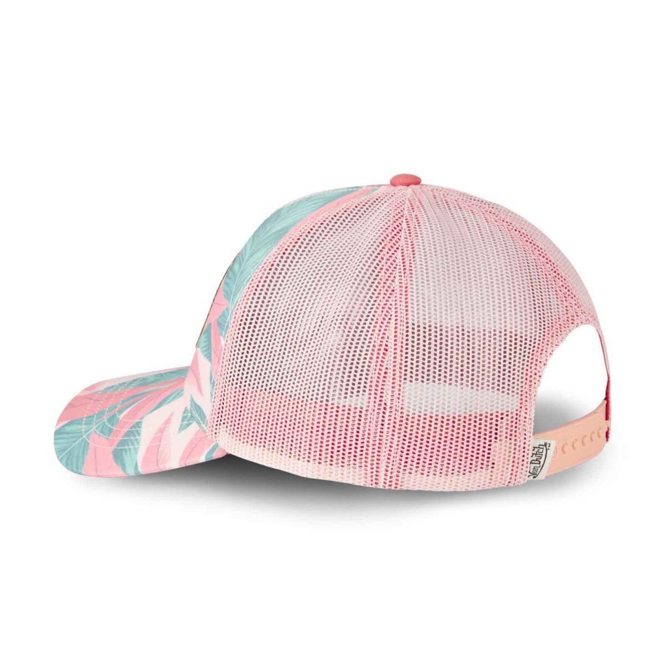 Pink Cap Von Dutch Women's Trucker Tropic In the Subconscious