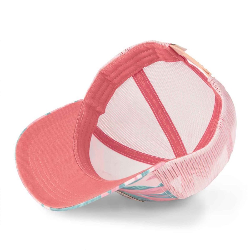 Pink Cap Von Dutch Women's Trucker Tropic In the Subconscious