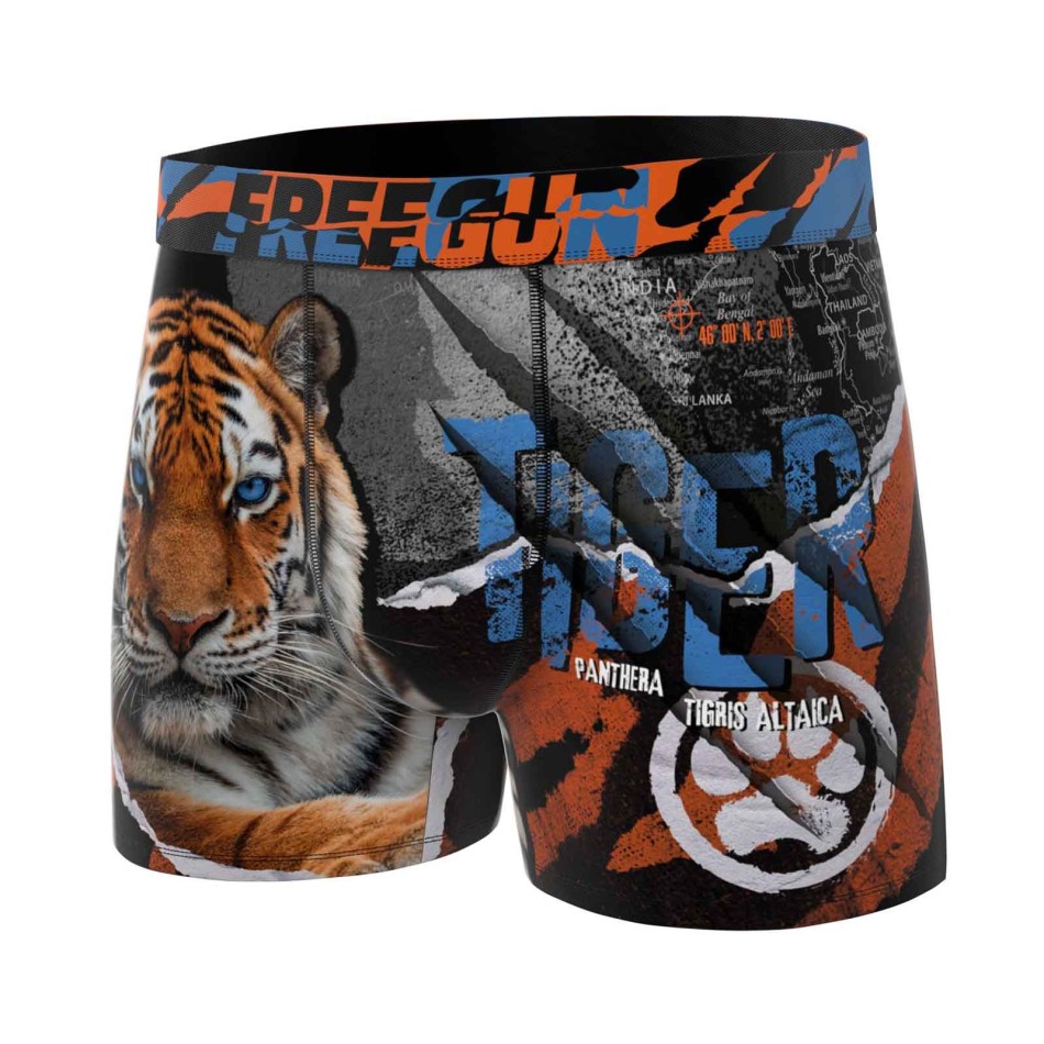 Set van 6 Jongens Boxers Freegun Premium Microvezel | Keuze uit verschillende verpakkingen