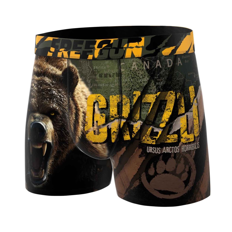 Set van 6 Jongens Boxers Freegun Premium Microvezel | Keuze uit verschillende verpakkingen