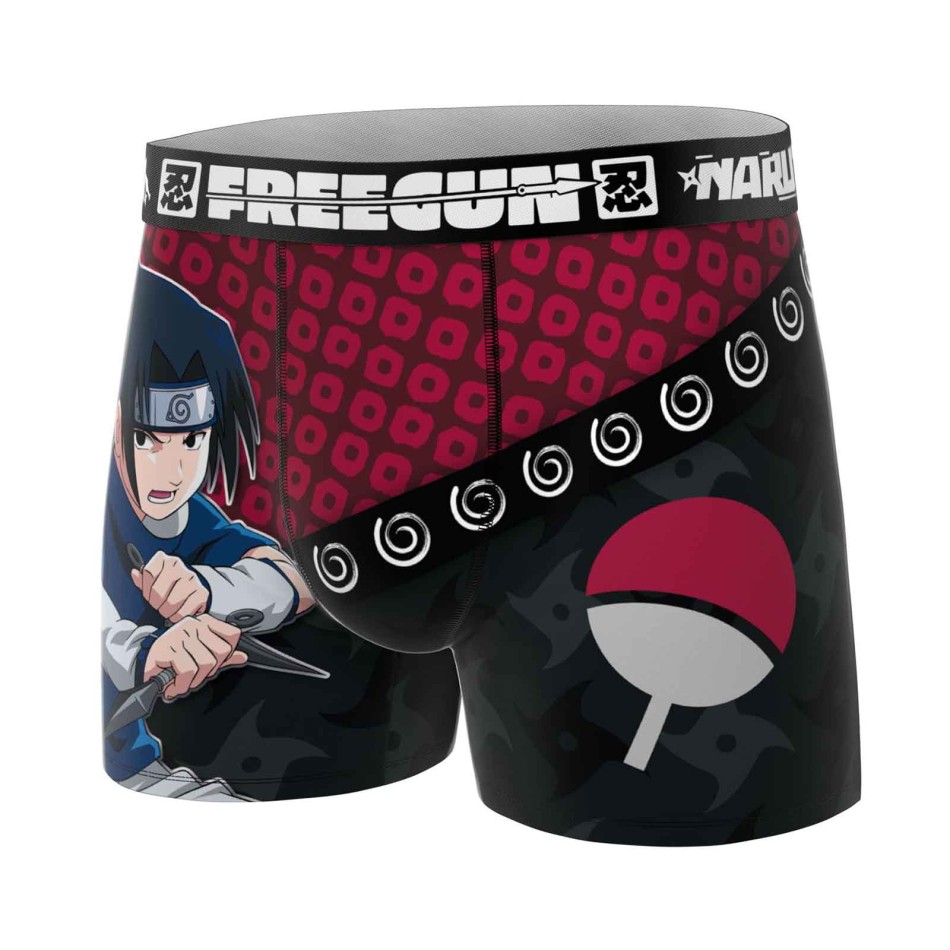 FREEGUN Set van 5 Naruto Classic Microvezel Boxershorts voor Jongens