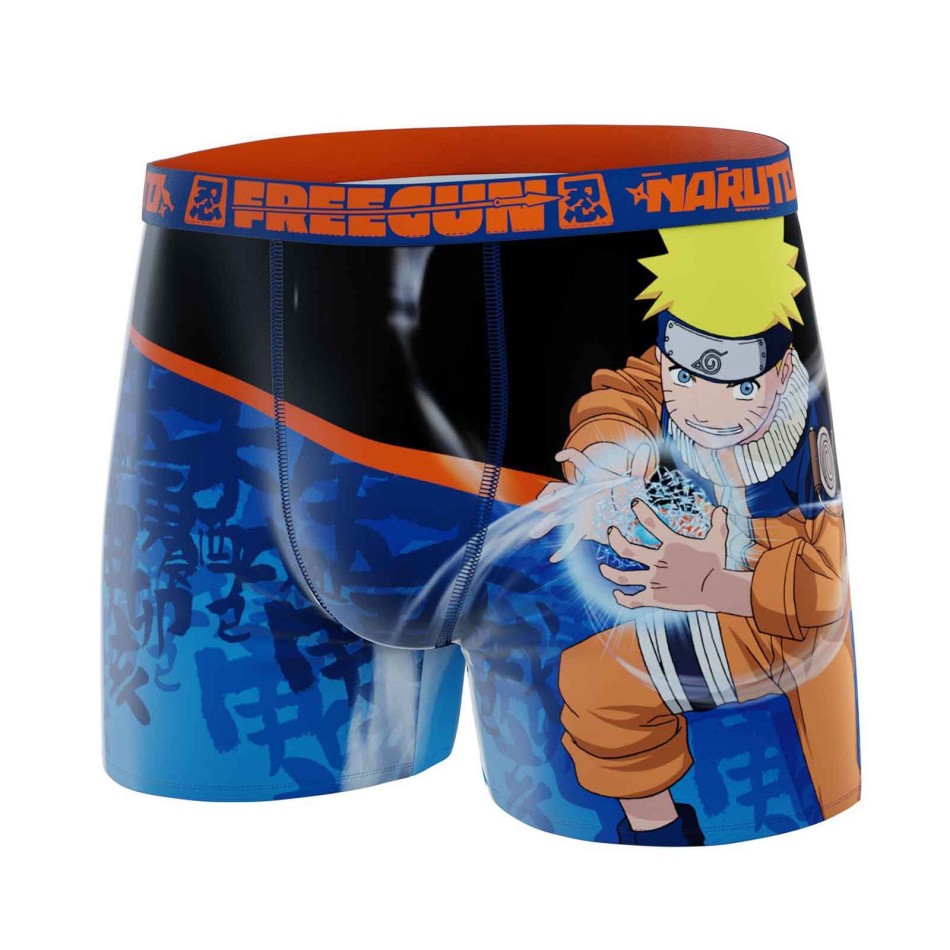 FREEGUN Naruto Classic Microfibre Boy's Boxer Brief 2-6 years