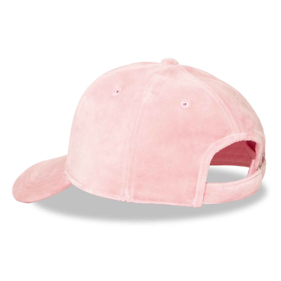 Cap Von Dutch Ladies Velvet Pink Strass - Ultra Soft Strapback