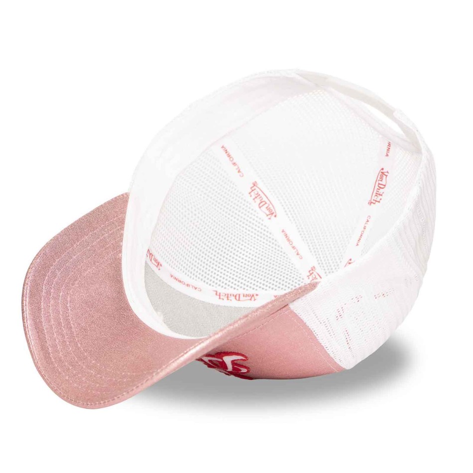 Cap Von Dutch Donna Trucker Snapback OVE Pink Mesh