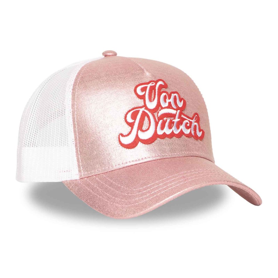 Keps Von Dutch Trucker Snapback OVE Pink Mesh för kvinnor
