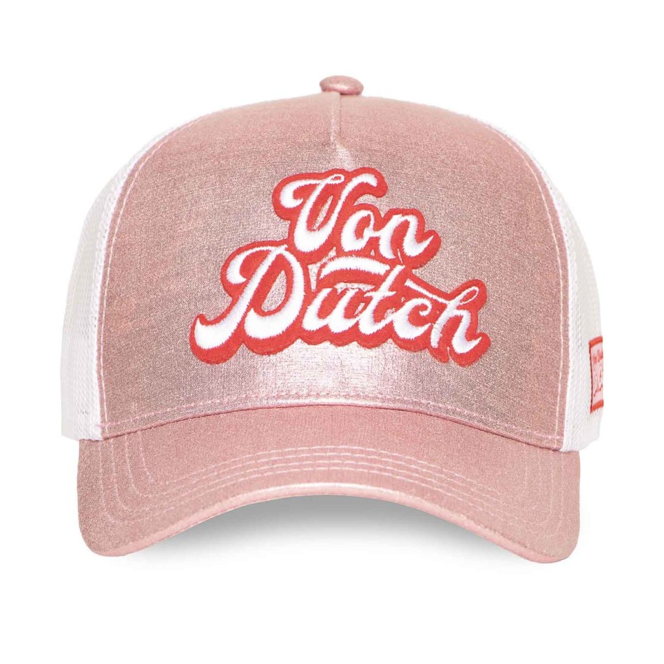 Keps Von Dutch Trucker Snapback OVE Pink Mesh för kvinnor