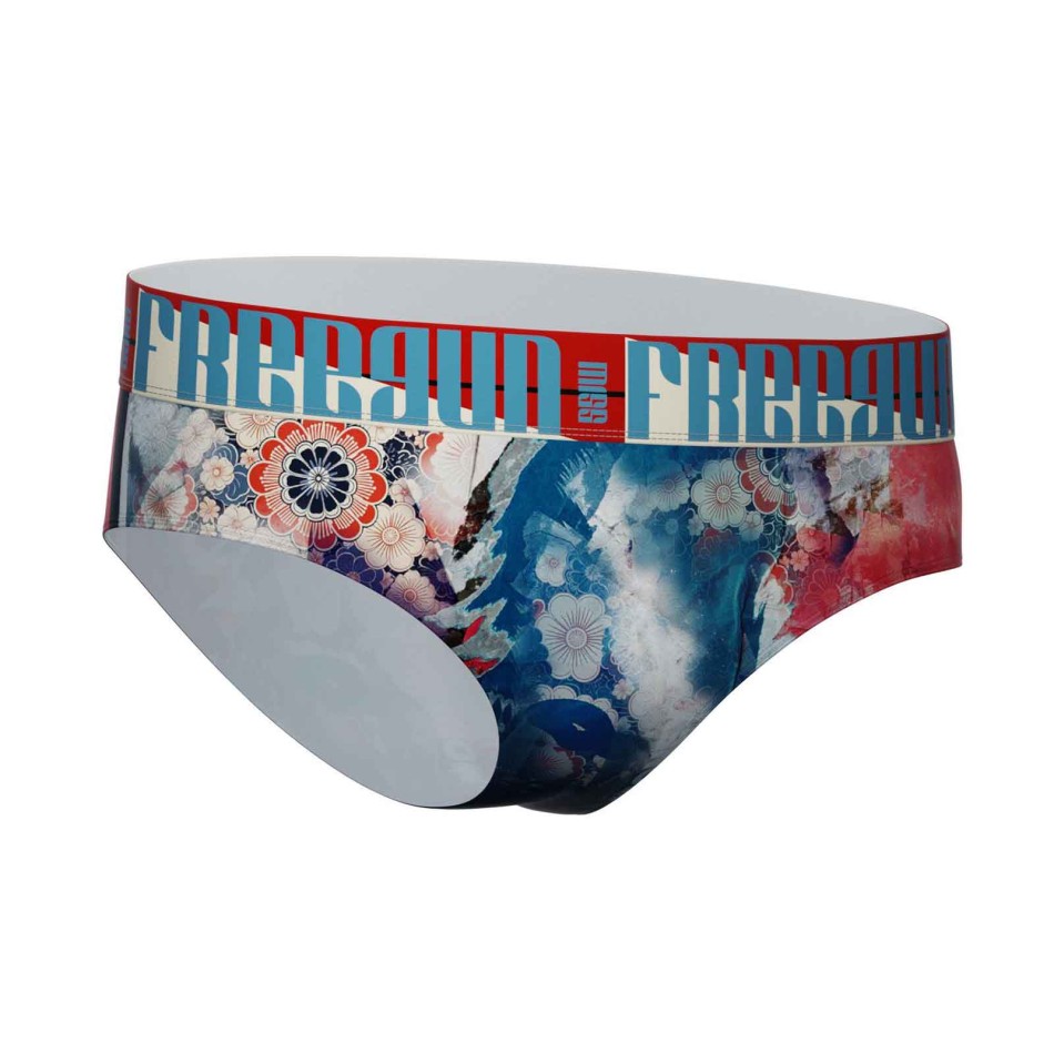 FREEGUN Women's Pop-Art Boxer Briefs - Microfibre Briefs
