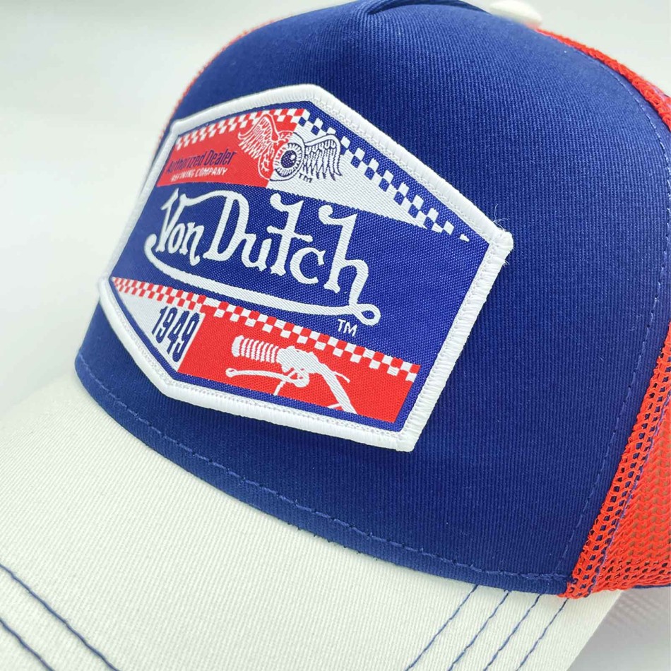 Von Dutch Moto Collection Trucker Snapback keps French Market Caps |