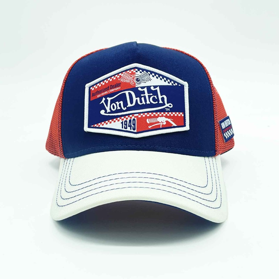 Von Dutch Moto Collection Trucker Snapback Cap French Market Caps |