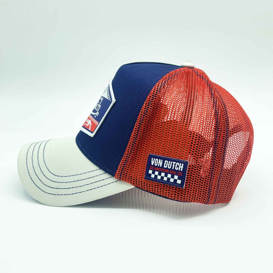 Von Dutch Cappello snapback Trucker Moto Collection French Market Cappellino |