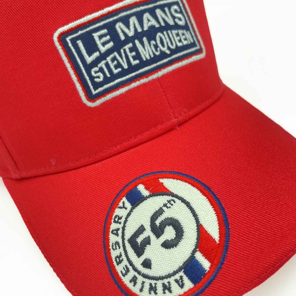 Steve McQueen Le Mans Retro Racing Strapback Cap