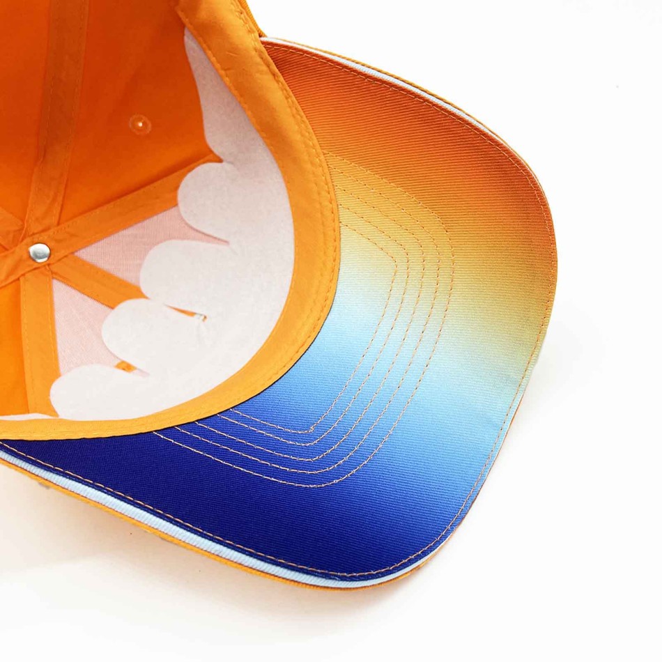 GULF Orange Snapback keps | Racing keps Gulf
