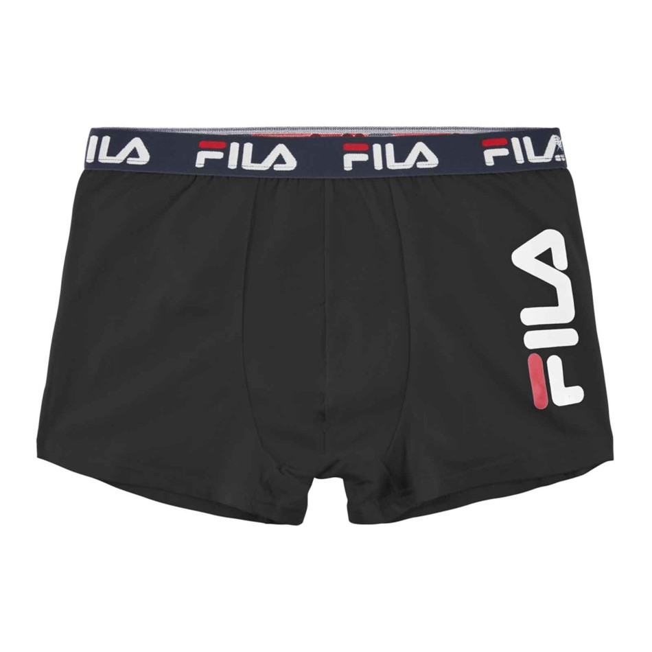 FILA bomullsboxers set om 4 boxershorts med stor logotyp för män | FILA underkläder Boxer Comfort Sport