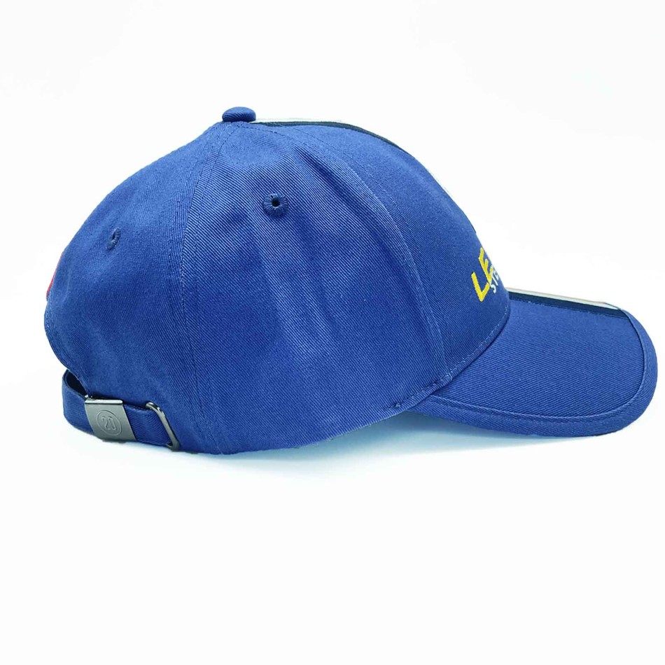 Steve McQueen Le Mans Racing Evo Cap - Blue Strapback 20 | Vintage Racing Cap