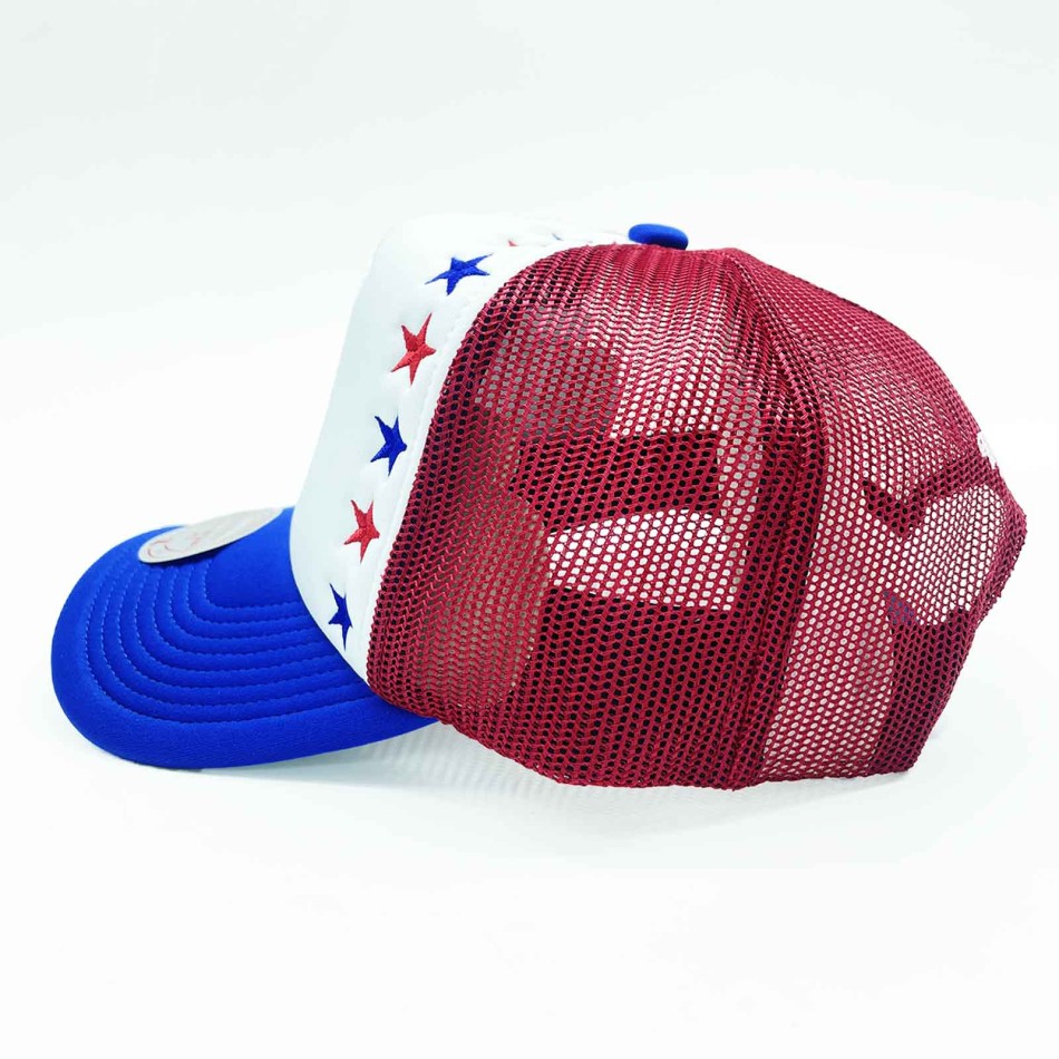 Cap Mitchell & Ness NBA All-Star 1983 Trucker Mousse HWC White Red Blue Snapback