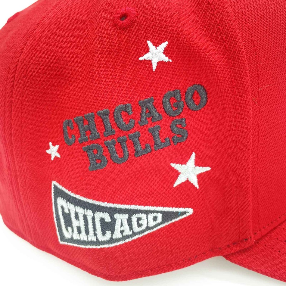 Cap Mitchell & Ness Chicago Bulls Pep Rally Pro HWC Snapback Rot NBA