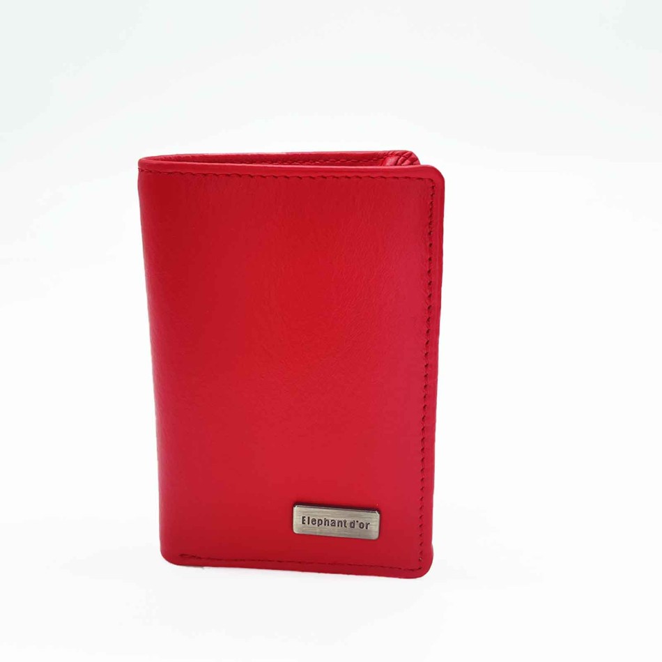 ELEPHANT D'OR | Porte-Cartes Cuir Homme Femme Anti NFC Compact