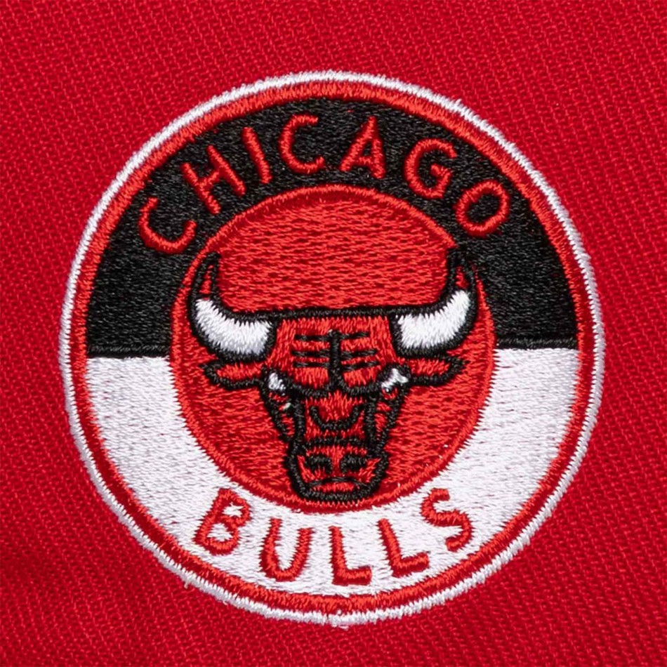 Chicago Bulls Cap Mitchell & Ness Double Clutch Pro HWC Rood NBA Finals 1998