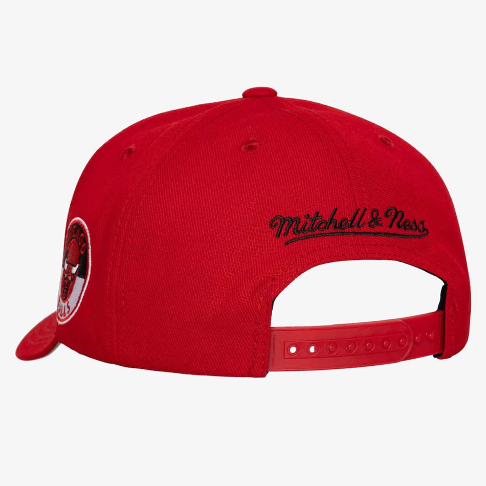 Casquette Chicago Bulls Mitchell & Ness Double Clutch Pro HWC Rouge NBA Finals 1998