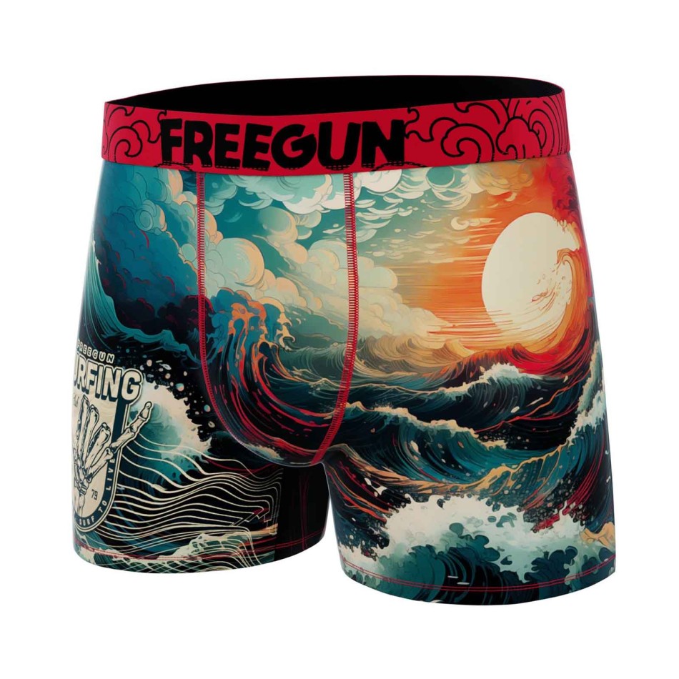 Boxer FREEGUN Homme Microfibre Collection Nature - Boxer Freegun Homme Confort Stretch