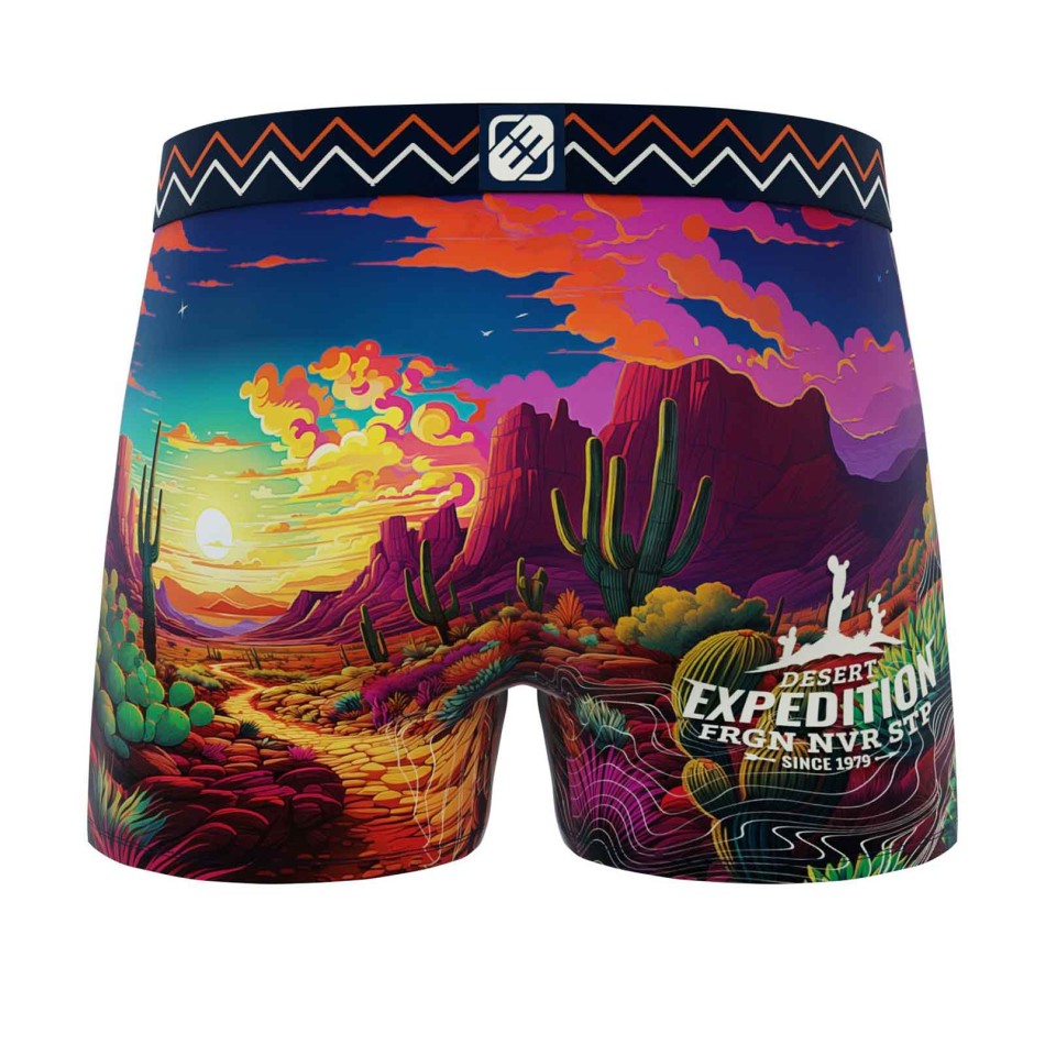 Boxer FREEGUN Homme Microfibre Collection Nature - Boxer Freegun Homme Comfort Stretch