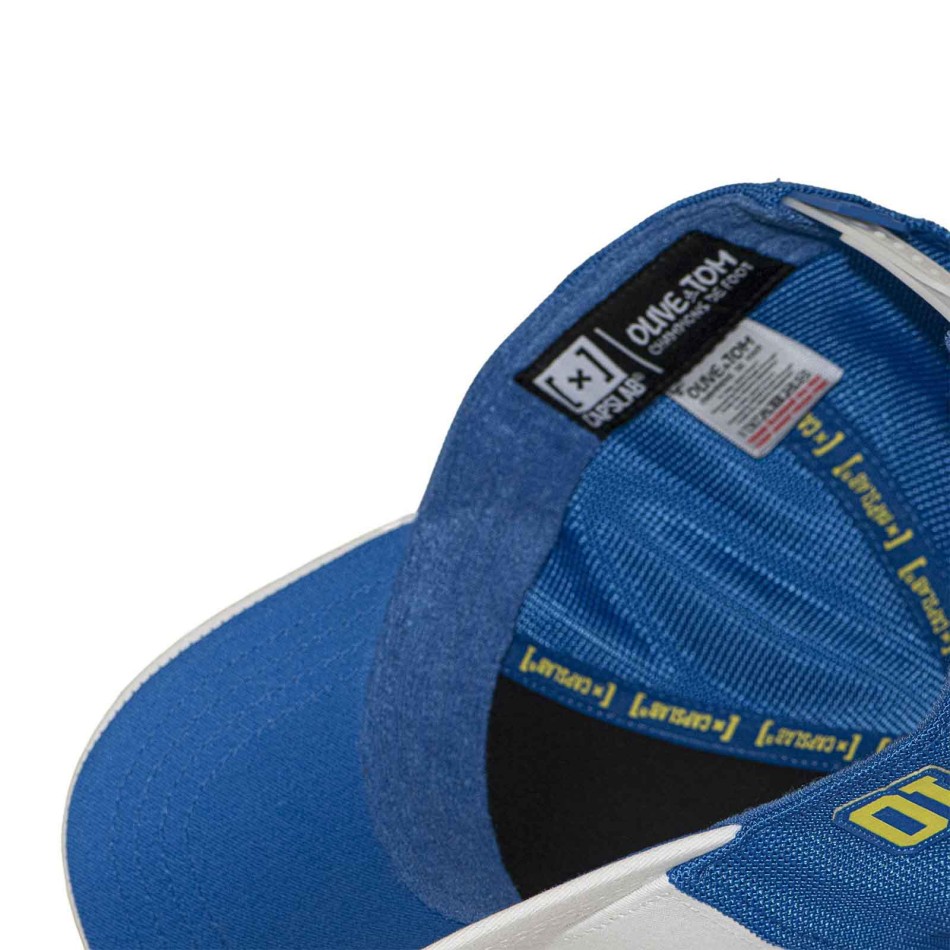 CAPSLAB Captain Tsubasa – Tsubasa Ozora NewTeam Trucker Cap  - Premium mesh & terry headband