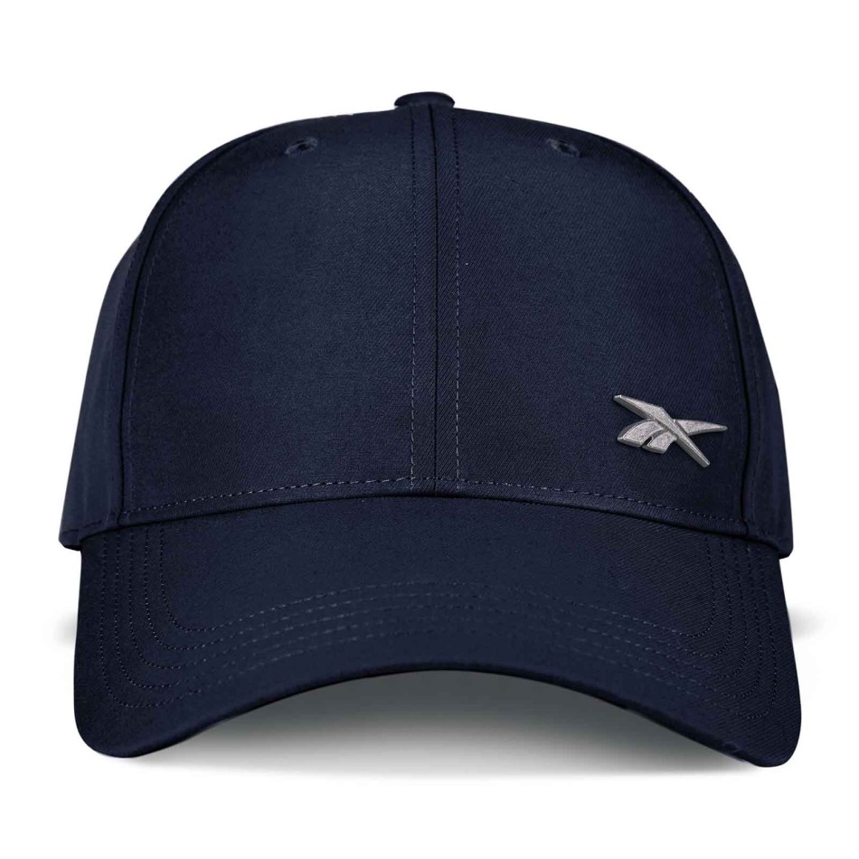 Casquette Baseball 6 Panel "Badge Metal" 100% Polyester