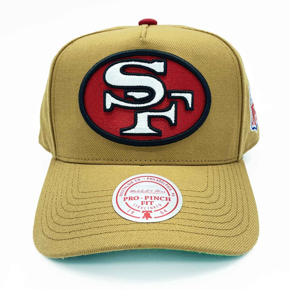 Gorra Snapback San Francisco 49ers Mitchell & Ness Legendary Away Pro NFL