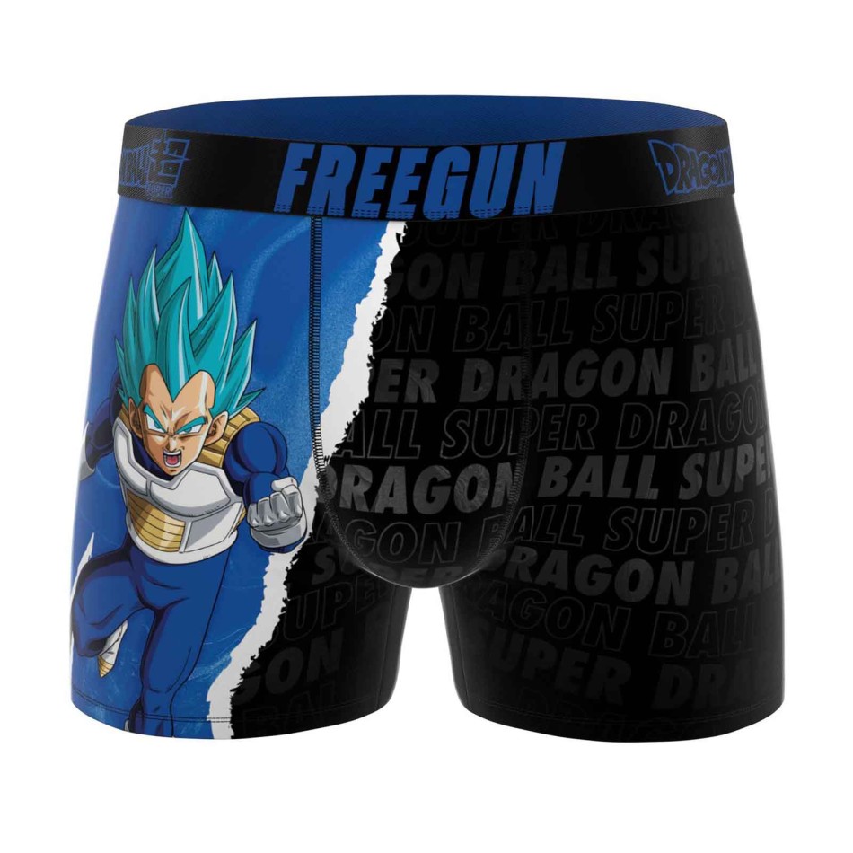 FREEGUN Boxer Garçon Dragon Ball Super DBS14 Microfibre – Boxer Enfant DBZ Confort