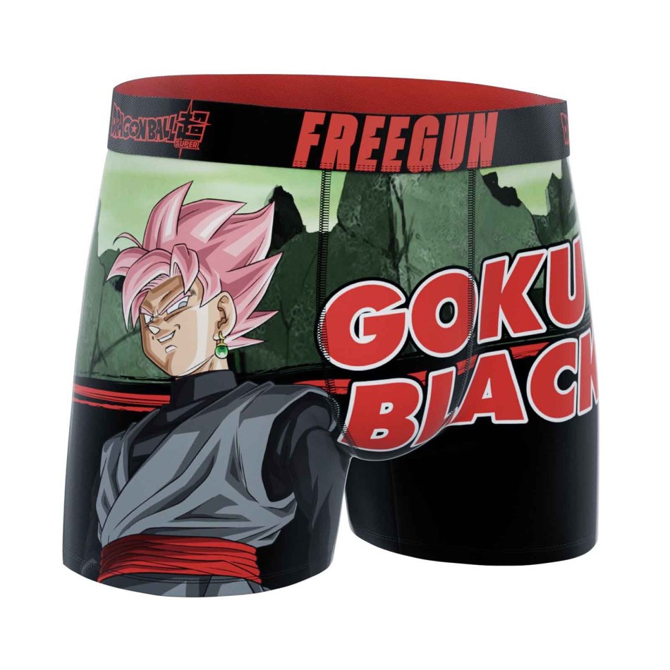 4-Pack of Dragon Ball Super " Freegun " Boys' Boxer Shorts | French Market
