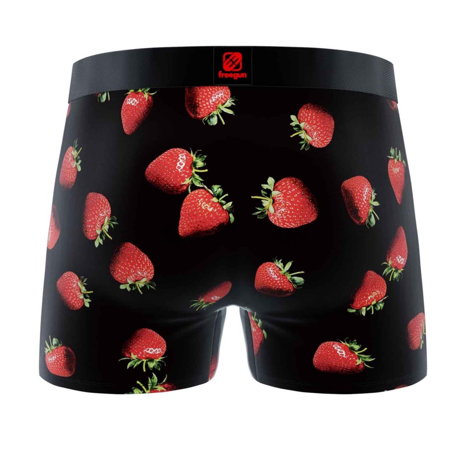 FREEGUN Boxer Mann Mikrofaser Erdbeere - FREEGUN Boxer Mann Komfort Stretch || FREEGUN Boxer Mann Komfort Stretch French Market
