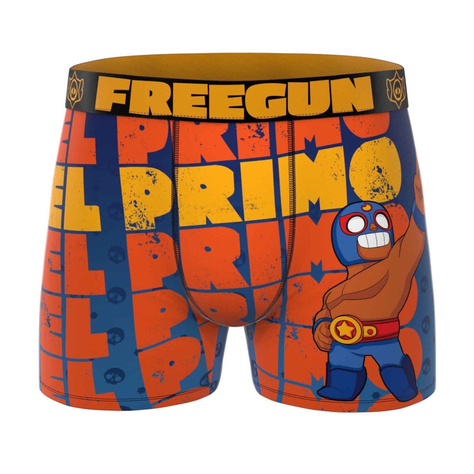 FREEGUN Boxer Garçon Microfibre Brawl Stars - Boxer Enfant Gaming Confort | French Market