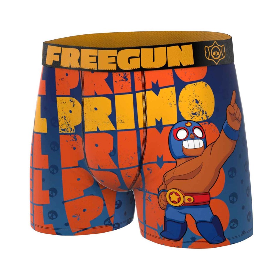 FREEGUN Boxer Garçon Microfibre Brawl Stars – Boxer Enfant Gaming Confort | French Market