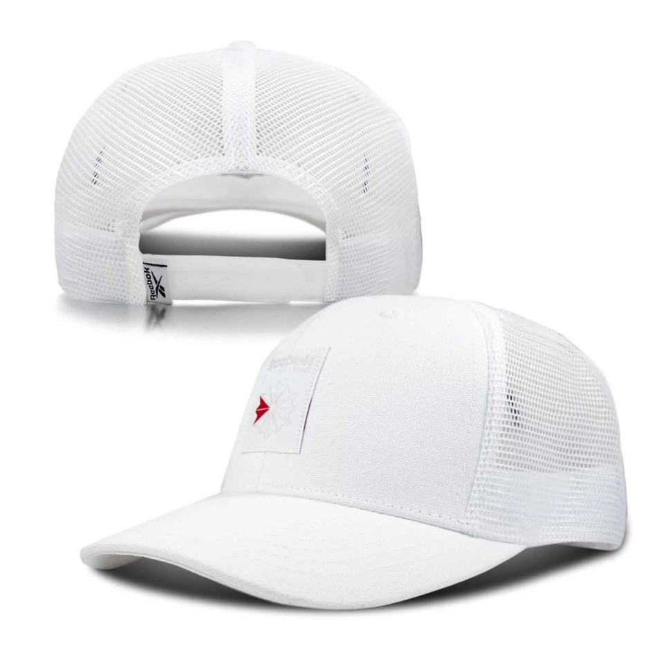 Cap Reebok Trucker Woven Patch Vector - Cappello snapback in maglia da baseball