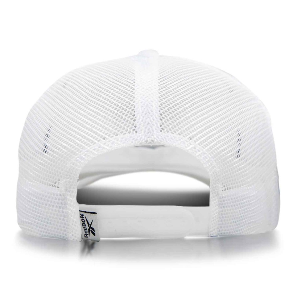 Cap Reebok Trucker Woven Patch Vector - Baseball Mesh Snapback Cap