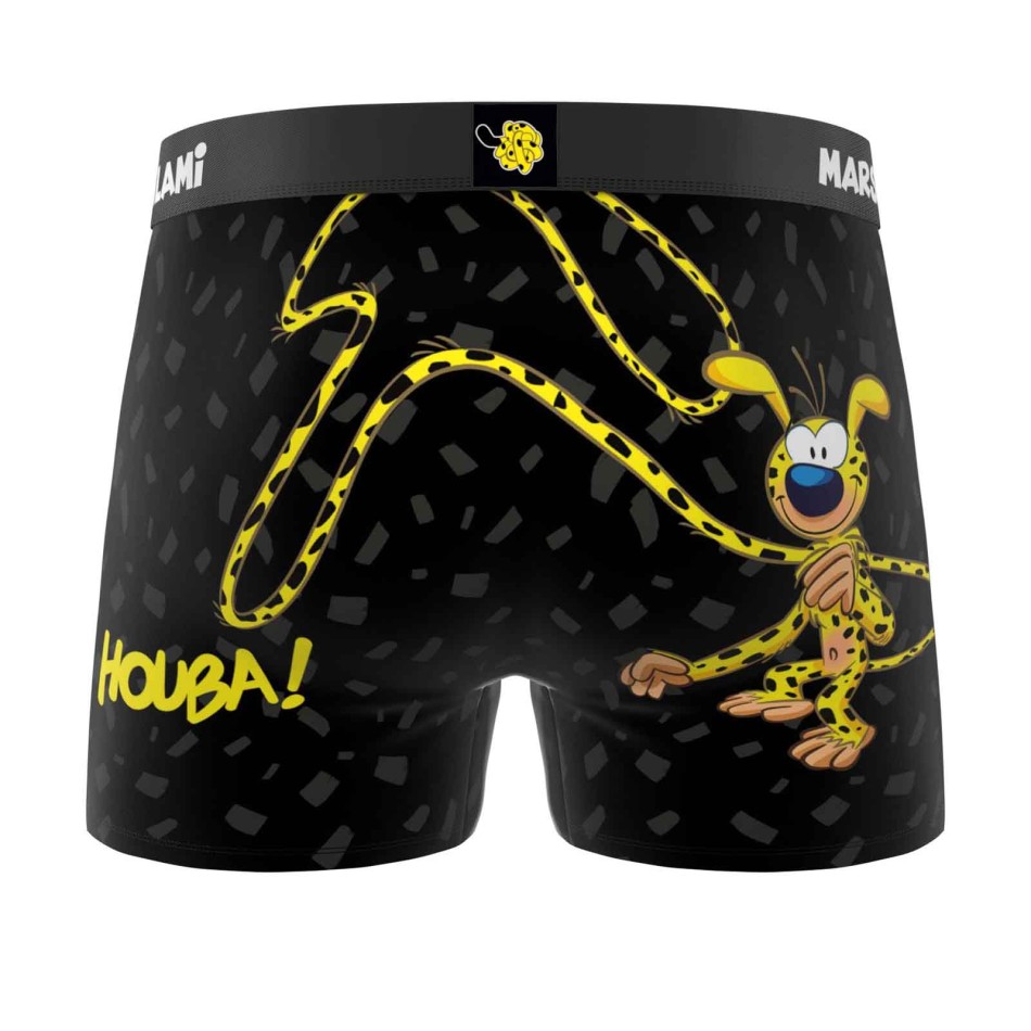 FREEGUN Men's Microfiber Marsupilami Boxer - Boxer Official License Comfort Stretch