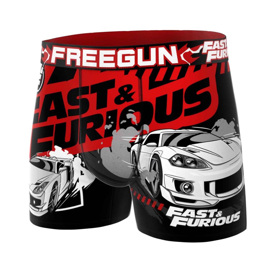 Boxer Homme Microfibre "Fast & Furious 3"