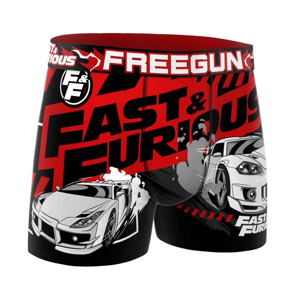 Boxer Homme Microfibre "Fast & Furious 3"