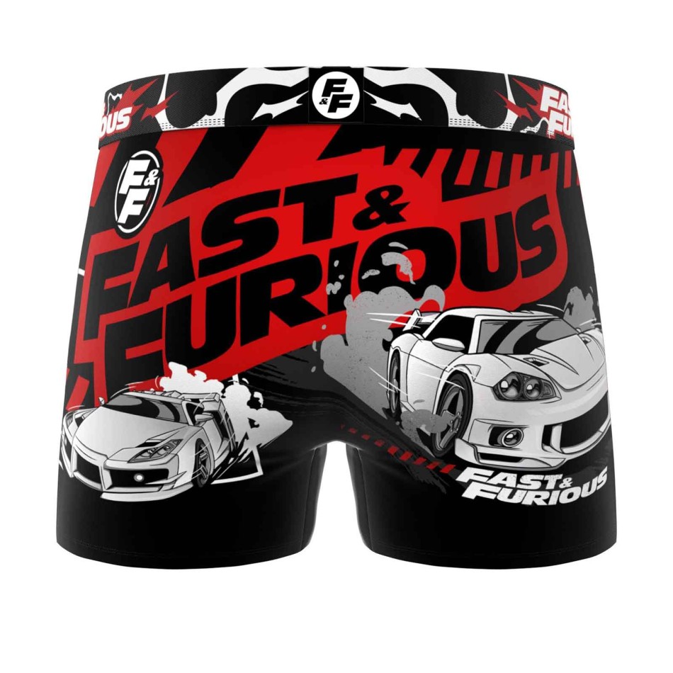 Boxer Homme Microfibre "Fast & Furious 3"