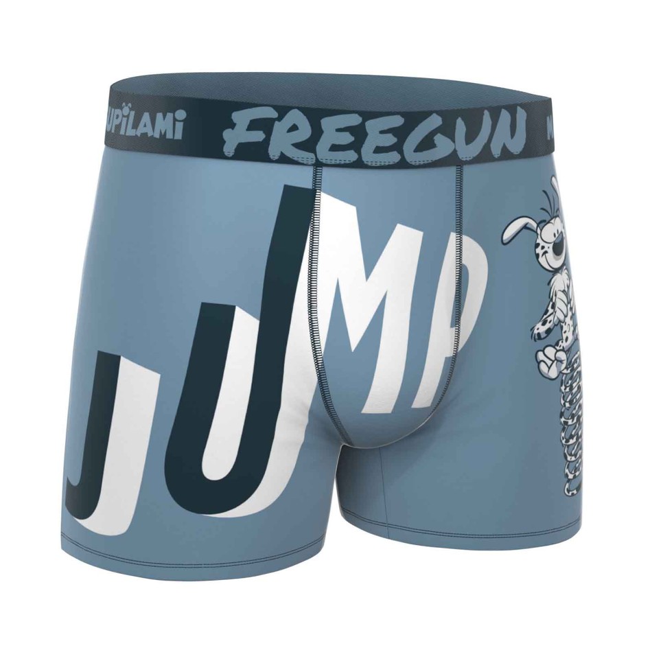 FREEGUN Set of 4 Men's Marsupilami Microfibre Boxer Briefs - BD Confort | Underwear French Market