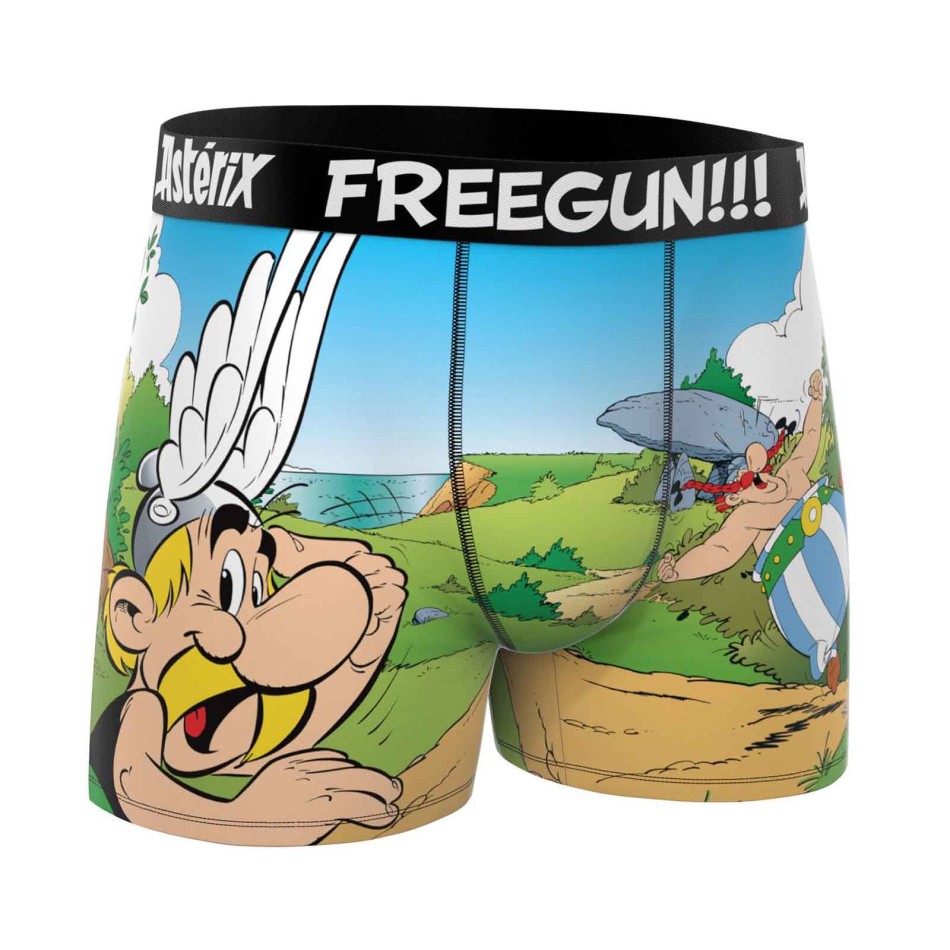 Lot de 3 Boxers Homme Microfibre "Astérix et Obélix"