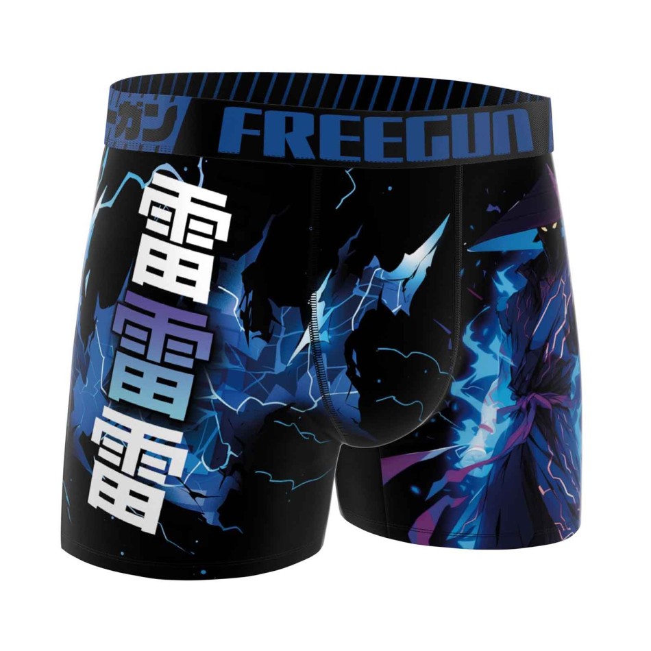 FREEGUN Set di 4 boxer da uomo in microfibra per videogiochi Manga - Comfort e stile French Market