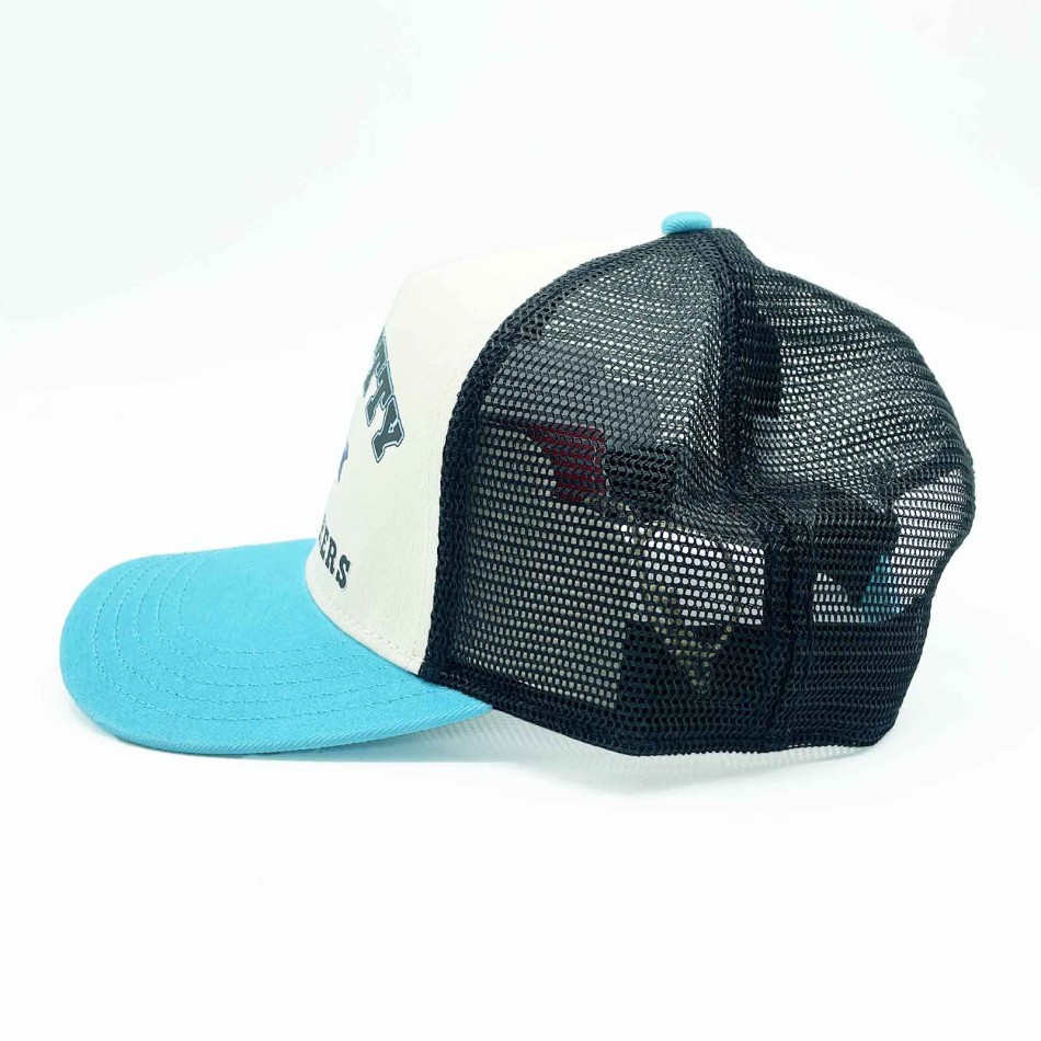 Cappellino  Trucker American Needle Tom Petty Sinclair Nero Avorio Blu | French Market