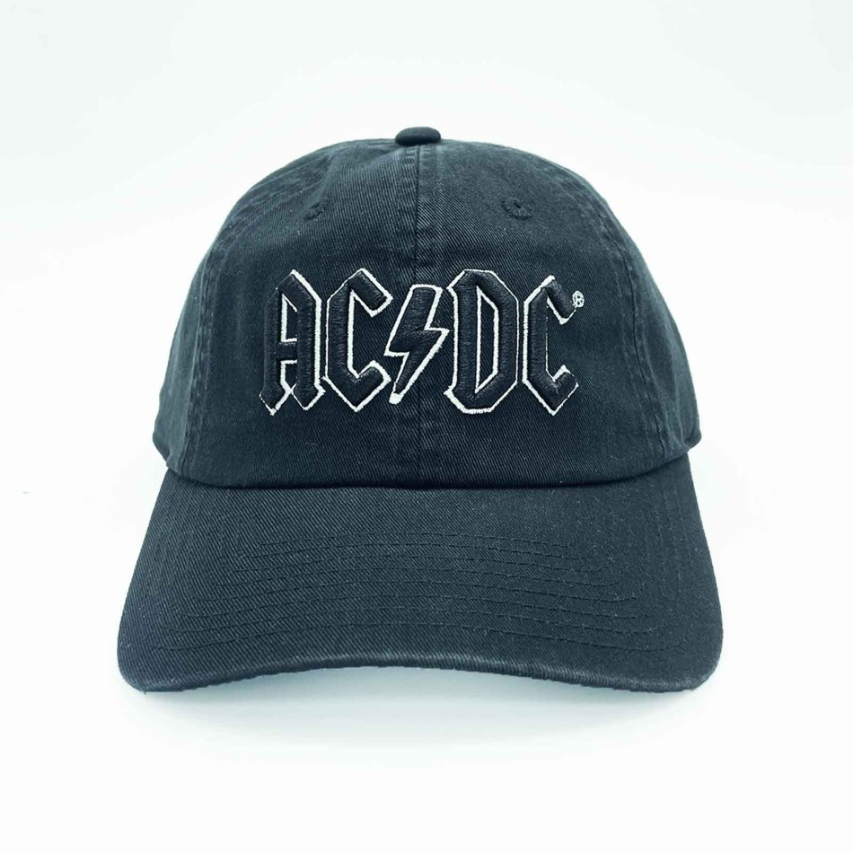 AMERICAN NEEDLE Cappellino da baseball Strapback ACDC BallPark Nero