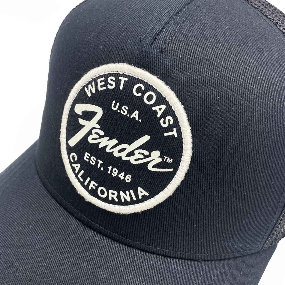 AMERICAN NEEDLE Trucker Music Cap Fender Valin Black
