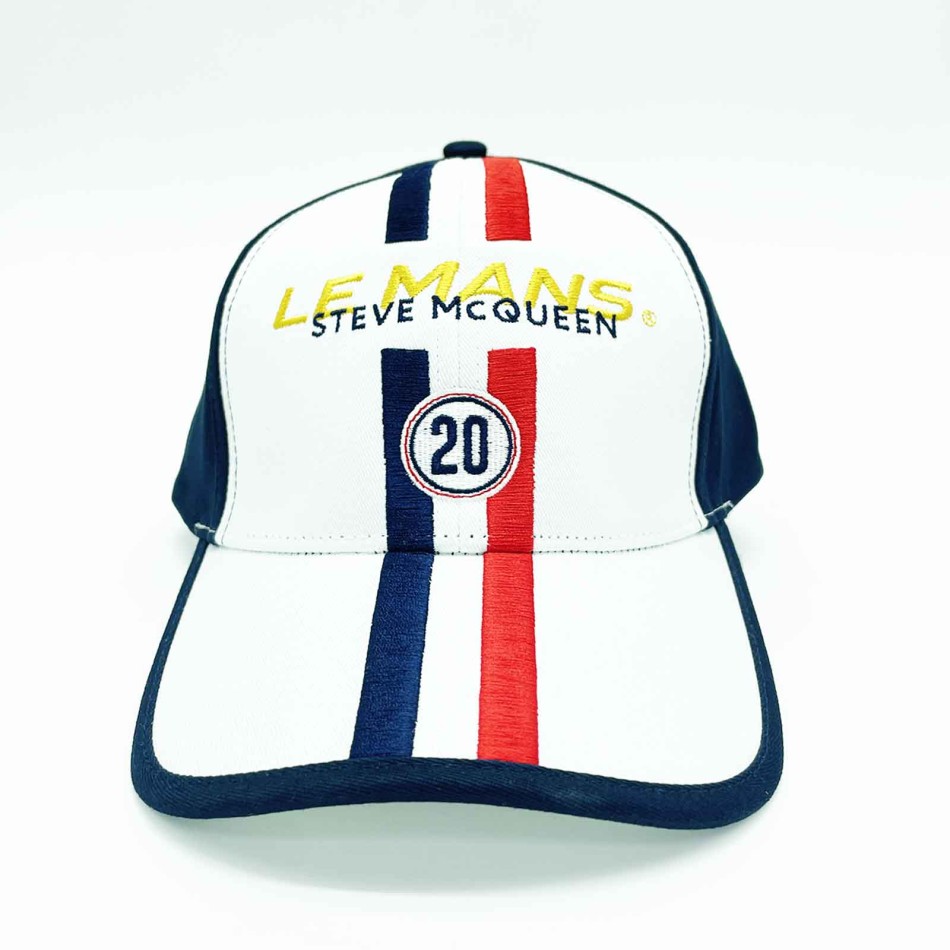 Steve McQueen Le Mans Casquette Racing Strapback 2 Tone