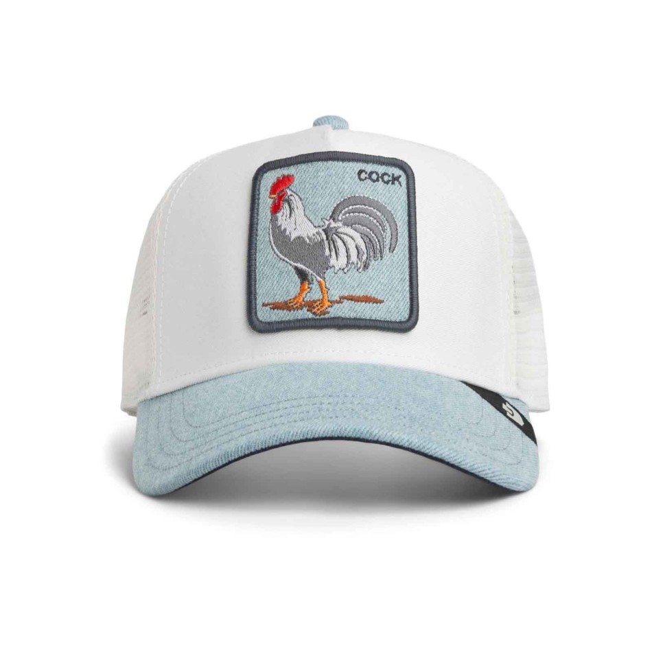 GOORIN BROS Trucker Denim Rooster Cock Cap | UNITED KINGDOM French Market