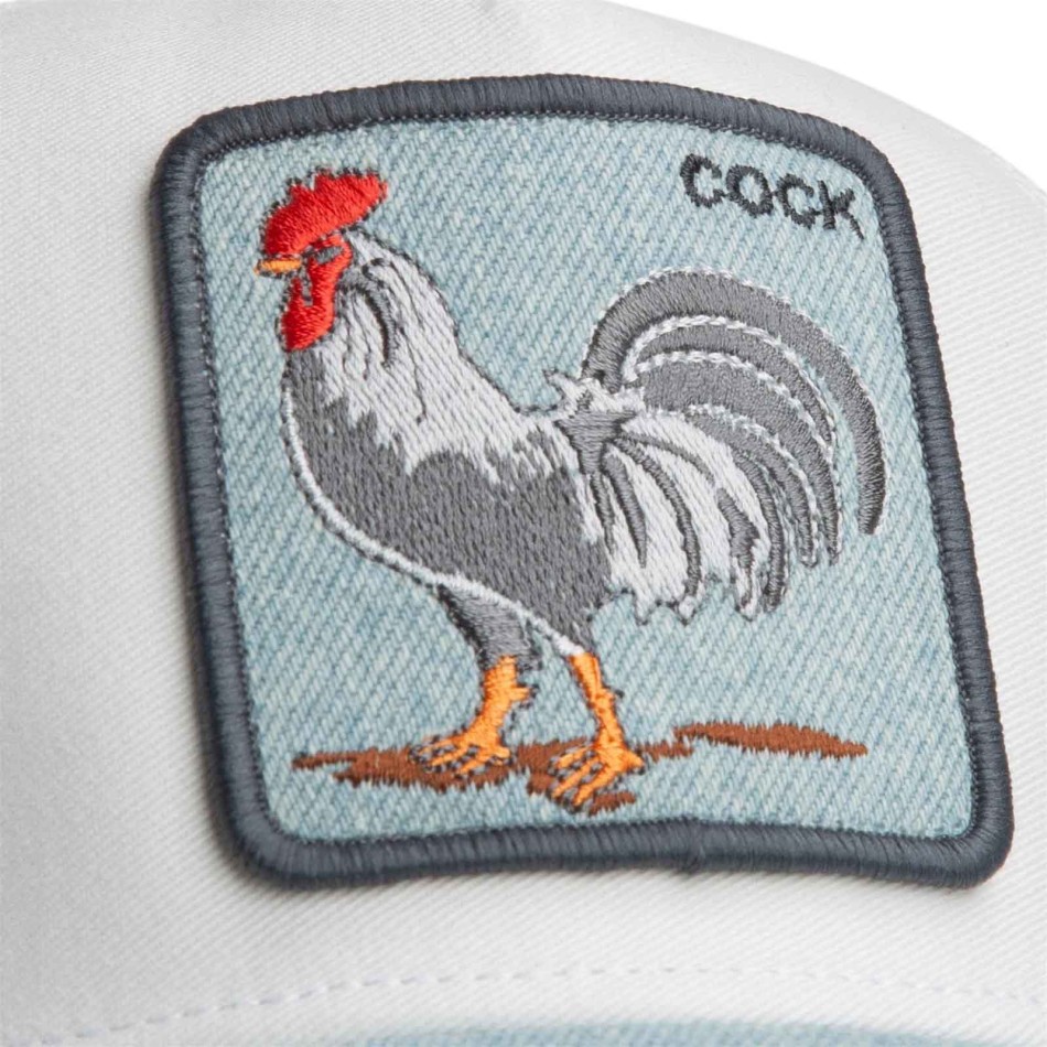 GOORIN BROS Trucker Denim Rooster Cock Cap | UNITED KINGDOM French Market